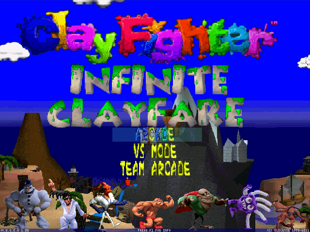 ClayFighter: Infinite Clayfare - Beta 1 Release Spack1