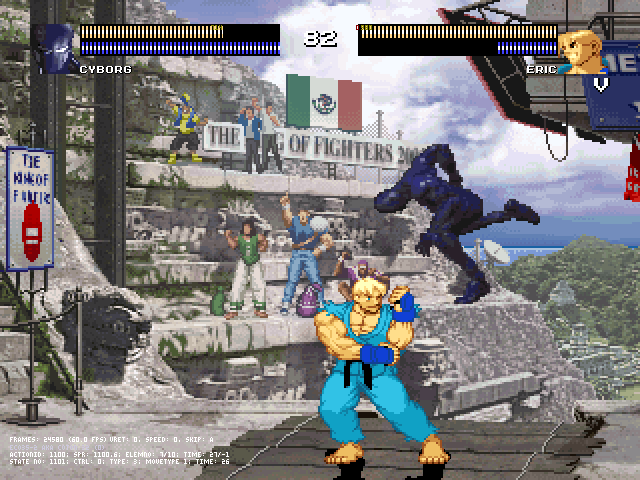 Rise of the Robots for MUGEN: Cyborg released, Cadavelico's Military updated Rotr3